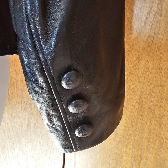 Top quality Simard and Voyer leather jacket. NWT - Picture 6 of 7